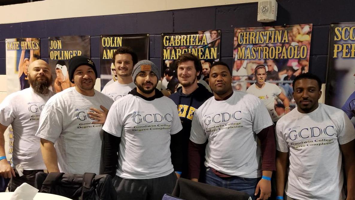 Veterans in Goodwin shirts